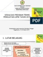 SOSIALISASI PEDOMAN TEKNIS LDPM TAHUN 2017 Ok