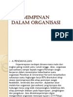 Materi LTV Kepemimpinan Dalam Organisasi