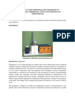 Thermoelectric Properties