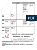 BAC EPS 2022 - 2023 1ere Session. Convoc. Elèves..