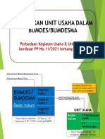 Perbedaan Kegiatan Usaha Dan Unit Usaha Bumdes