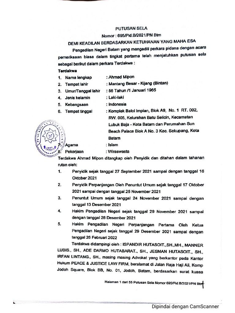 Putusan Sela | PDF