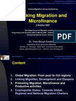 Linking Migration and Microfinance