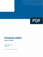 TE USG 420 en Template Editor User Guide