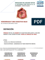 Hemorragia Tubo Digestivo Bajo