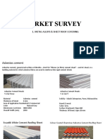 Market Survey: 1. Metal Alloys & Sheet Roof Covering