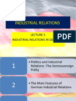 Industrial Relations in Germany