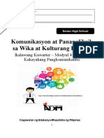 Week 4 Komunikasyon11 - q2 - Mod4 - KakayahangPangkomunikatibo