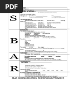 Effective SBAR Communication Tools | PDF | Psychological Concepts ...