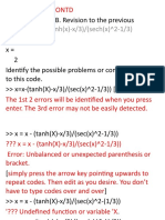 Che317 Lecture 2 (Matlab)