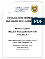 Sample Kertas Kerja Projek Inovasi