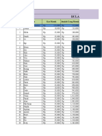 Harta QC Bulan Oktober 2020: NO Nama Kas Masuk Jumlah Uang Masuk