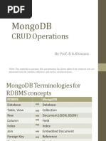 Mongodb Crud Operations