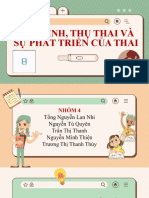 SCIE144402 - Presentation - Tuan 6,7 - Nhom 4 - Su Thu Tinh Thu Thai Va Su Phat Trien Cua Thai - Version 2