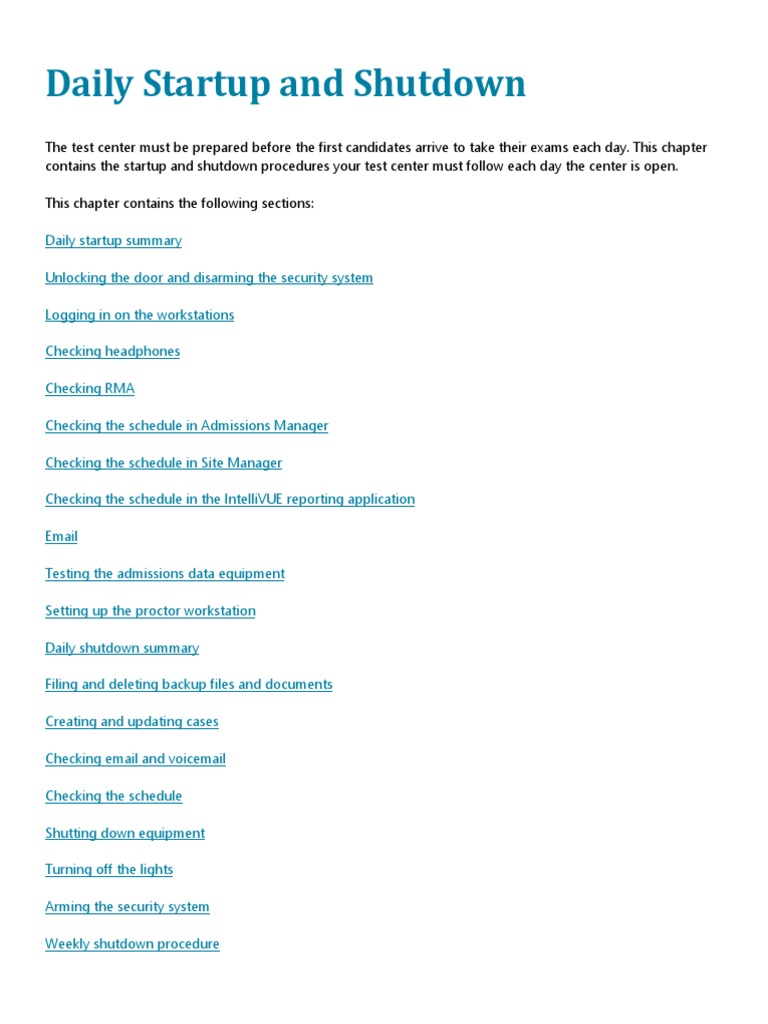 Chapter 4 Daily Startup and Shutdown | PDF | Image Scanner | Button ...
