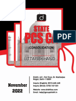 State PCS CA Consolidation (Uttarakhand) November 2022