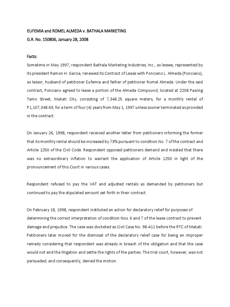 Changing Contract Terms