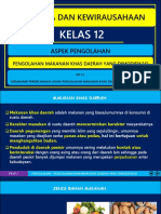 XII - PKWU Pengolahan Makanan Khas Daerah Yang Dimodifikasi - KD 3.1