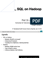 SQL on Hadoop and NewSQL Systems