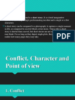 Character, Conflict and Point of View