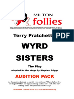 Wyrd Sisters Audition Pack