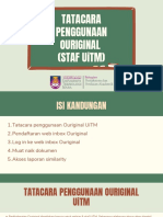 Panduan Ouriginal Staf UiTM (4 Jan 2021)