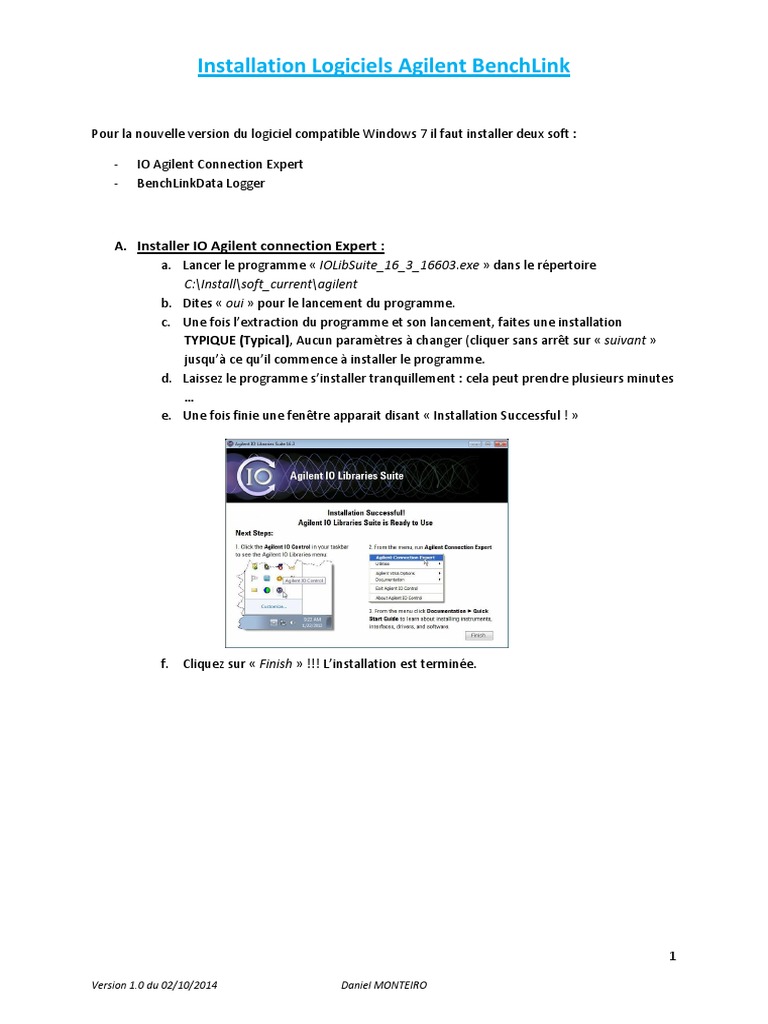 Installation d'Agilent BenchLink Data Logger | PDF | Architecture ...
