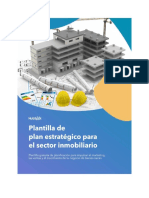 Plantilla de Plan Estratégico para El Sector Inmobiliario