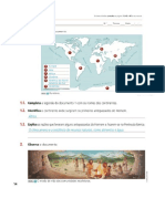 Comunidades Recoletoras e Agropastoris - Ficha de Trabalho