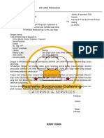 Surat Permohonan Laik Sehat DINKES Setempat