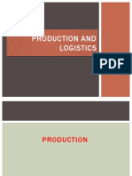 Production and Logistics