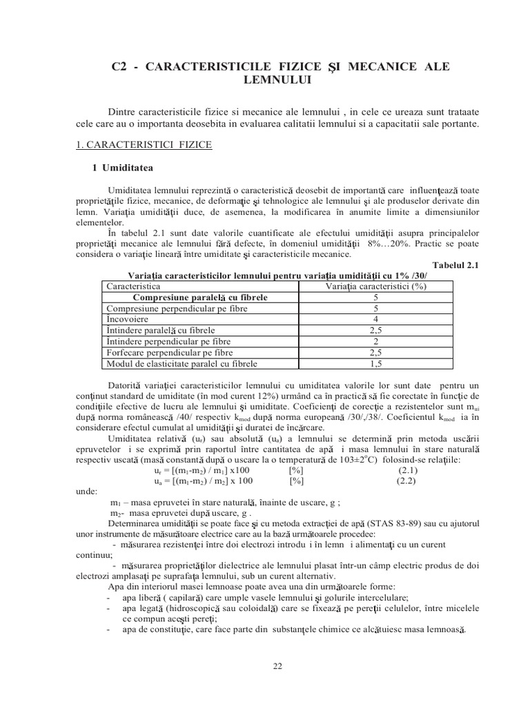 C3 - Constructii Din Lemn | PDF