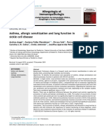 Asthma, Allergic Sensitization and Lung Function in Sickle Cell Disease