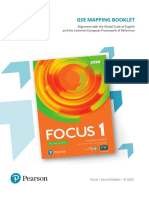 Focus Second Edition 1 BrEng GSE Mapping Booklet