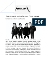 Proiect Metallica