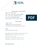 Análise sintática e tipos de sujeito