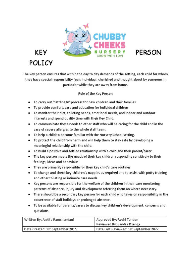 Key Person Policy PDF
