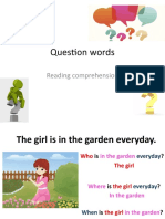 Question Words - Practice