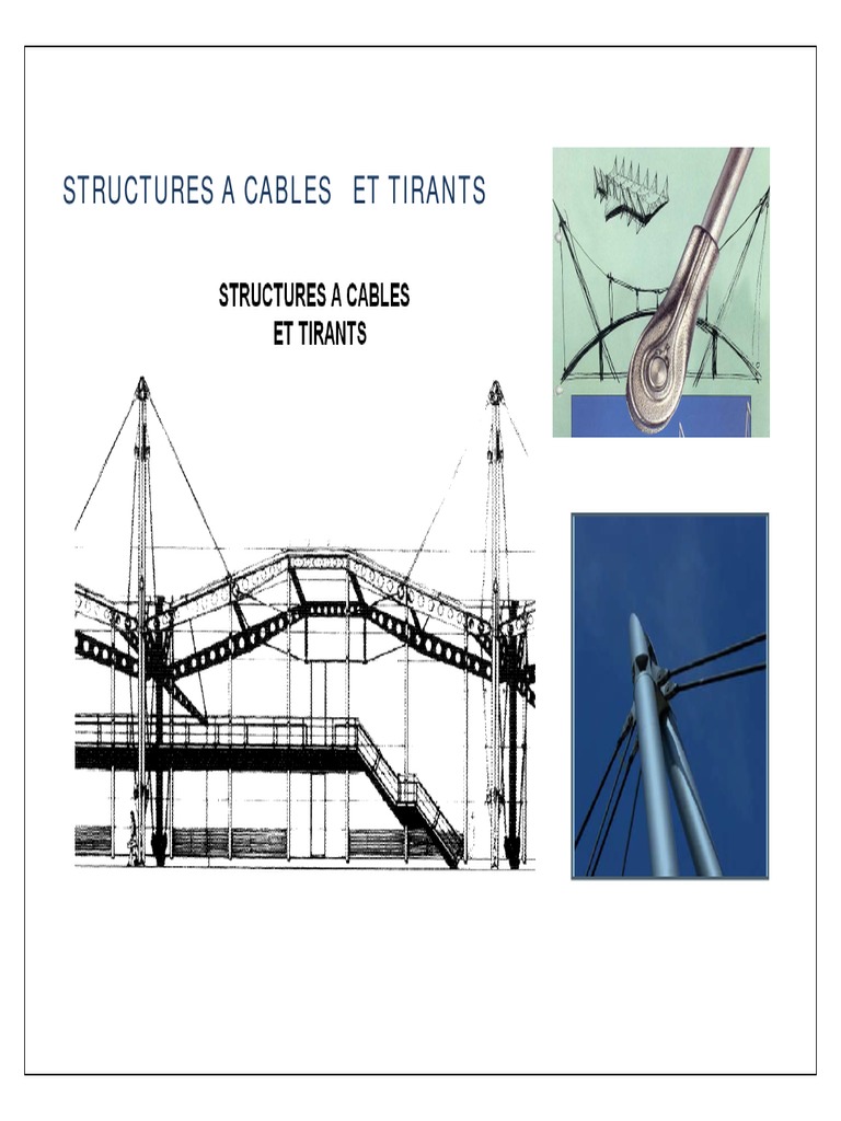 2016 Presentation Structures Cables Et Tirants | PDF | Génie du ...