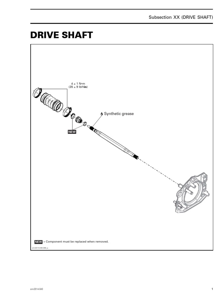 Drive Shaft | PDF | Equipment | Machines