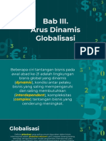 BAB 3 Arus Dinamis Globalisasi