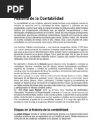 Historia de La Contabilidad