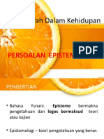 9 Persoalan Epistemologi