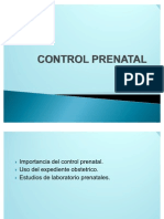 Control prenatal 40c