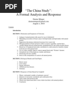 Download The China Study A Formal Analysis and Response by Denise Minger by Bryan Castaeda SN61821013 doc pdf