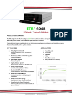 ETR+ 6048: Highly Efficient Digital Rectifier Module