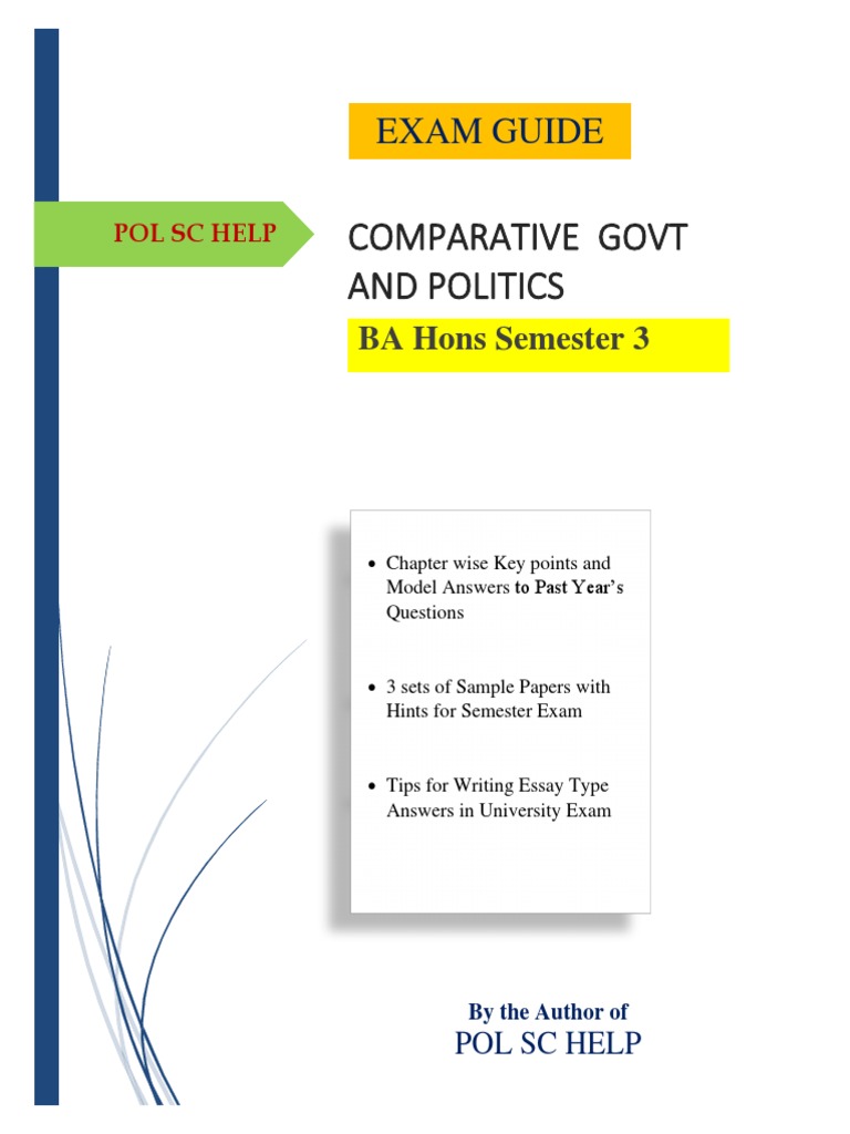 Comparative politics exam guide pdf science political science