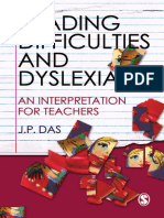 J. P. Das - Reading Difficulties and Dyslexia