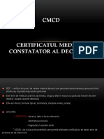 LP 3 - Certificatul Medicolegal Constatator Al Decesului