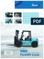 Baoli Forklift Pallet Truck 5 7ton Brochure